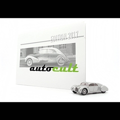 AUTOCULT　BOOK　OF　THE　YEAR　2017　WITH　AUTOUNION　TYPE　52　BY　PORSCHE（1／43）