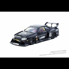 LB★WORKSーER34 Super Silhouette SKYLINE(1/43)