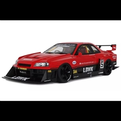 LB★WORKSーER34 Super Silhouette SKYLINE(1/18)