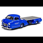 MERCEDES−BENZ　Racing　Car　Transporter　“The　blue　Wonder”（1／43）