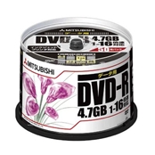三菱化学メディア DVD-R データ用 4.7GB 1-16倍速 50枚スピンドル プリンタブル