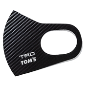 TRD×TOM’S　カーボン調マスク