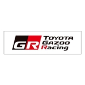 TOYOTA GAZOO Racing ステッカー （白） 【Life】