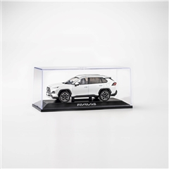 【値下げ新価格】1/30スケール RAV4ミニカー <070> ホワイトパールクリスタルシャイン