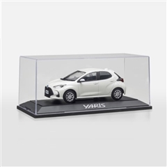 【値下げ新価格】1/30スケール ヤリスミニカー <070> ホワイトパールクリスタルシャイン(20年モデル)