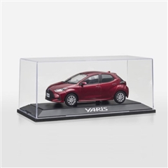 【値下げ新価格】1/30スケール ヤリスミニカー <3T3> センシュアルレッドマイカ(20年モデル)