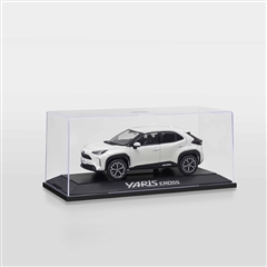 【値下げ新価格】1/30スケール ヤリスクロスミニカー <070> ホワイトパールクリスタルシャイン(20年モデル)