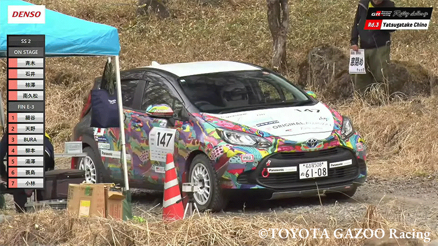 TOYOTA GAZOO Racing Rally Challenge 2025 in �����x ���� LIVE�z�M