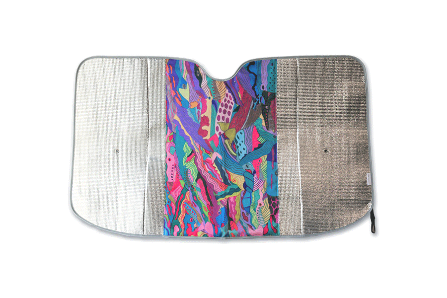 �ԓ��p�T���V�F�[�h�i�N�W���̌Q��j